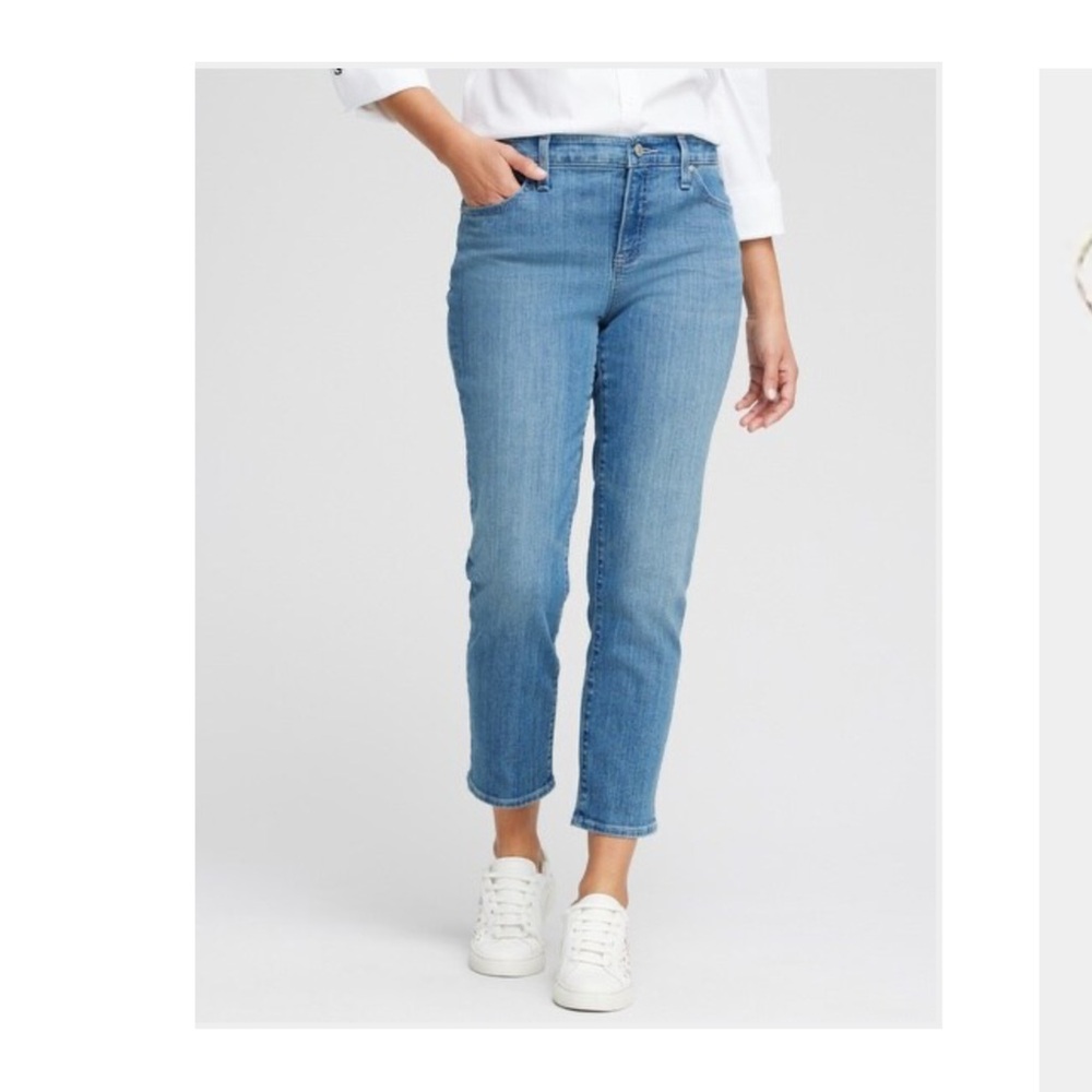 Chico Girlfriend Cropped Jeans size 2